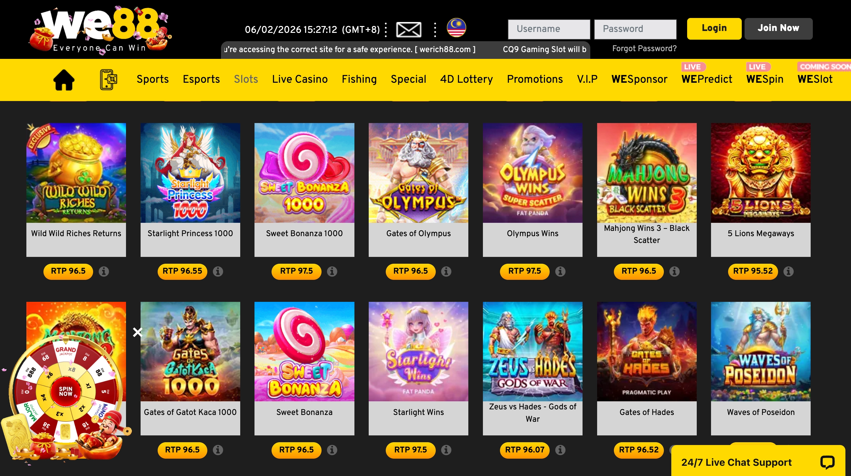 Most Popular Online Casino Games in Malaysia